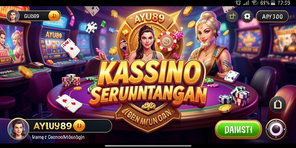 Tampilan gameplay AYU89 yang menegangkan dan mengasyikkan.