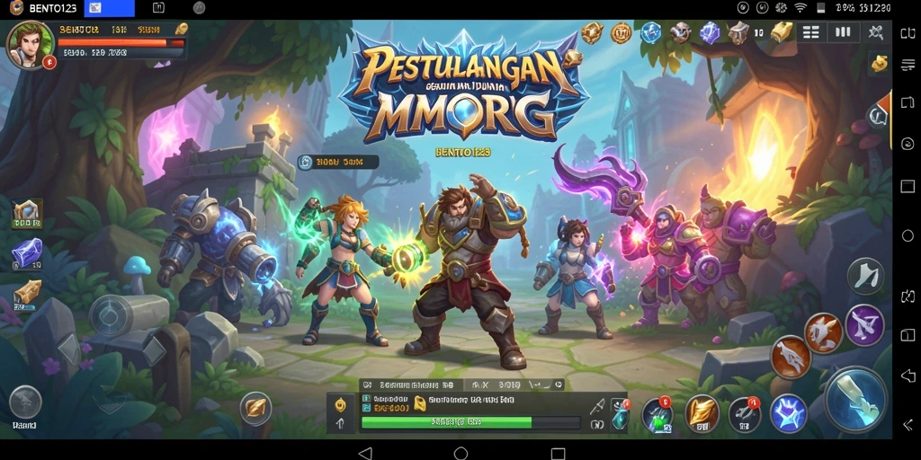 Tampilan gameplay BENTO123 yang mendebarkan dan menakjubkan.