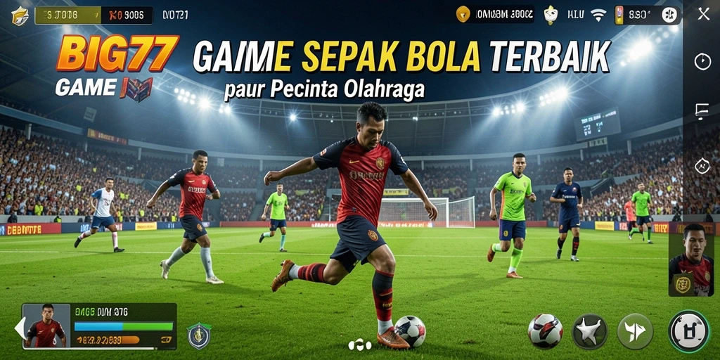 Tampilan gameplay yang seru dan menegangkan dalam BIG77.