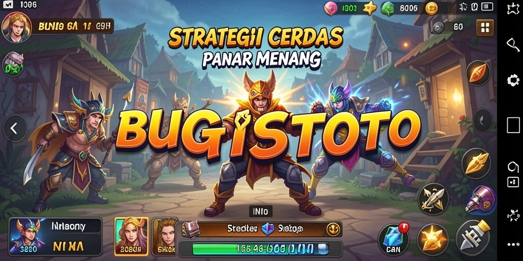 Tampilan gameplay menegangkan dalam BUGISTOTO dengan strategi yang mendebarkan.