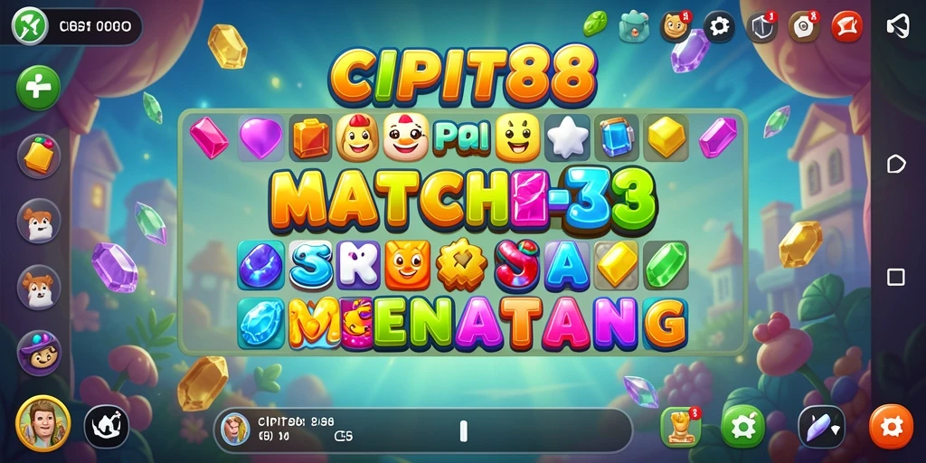 Screenshot dari gameplay <strong>CIPIT88</strong> dengan level menantang dan grafis menawan.