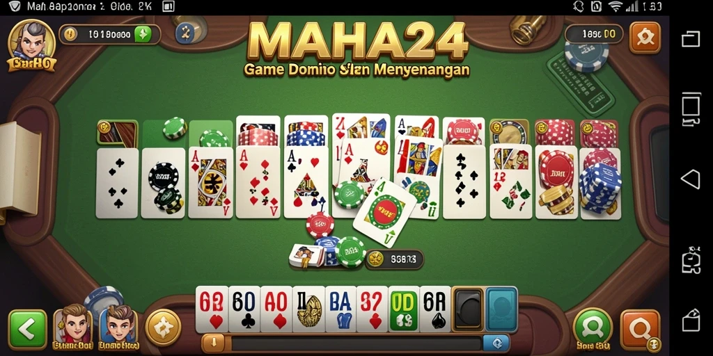 Tampilan gameplay seru di MAHA24 dengan banyak pemain aktif.