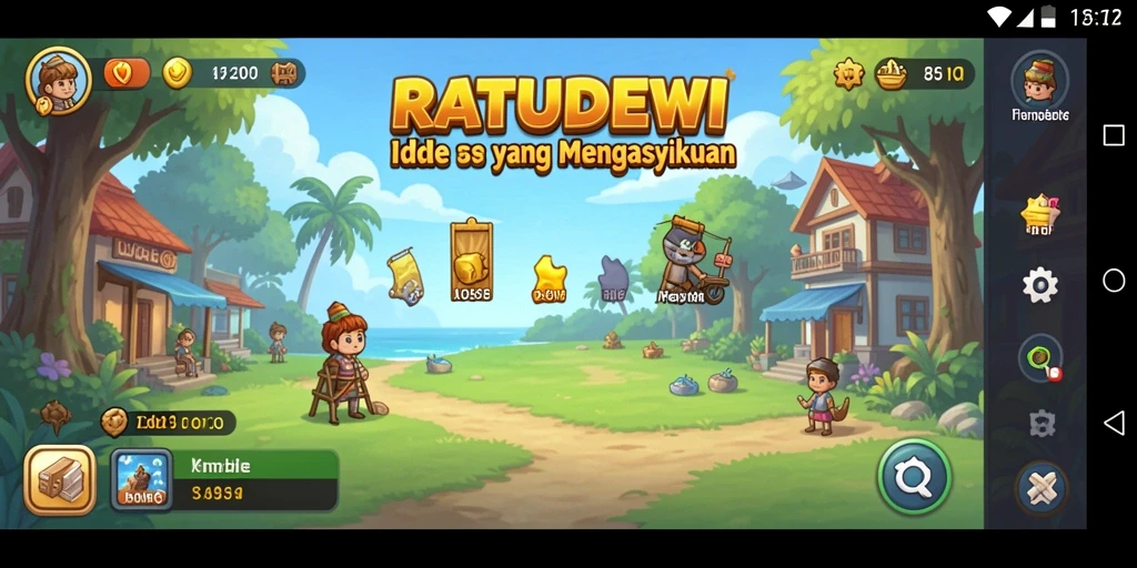 Tampilan gameplay <strong>RATUDEWI</strong> yang menarik dan interaktif.