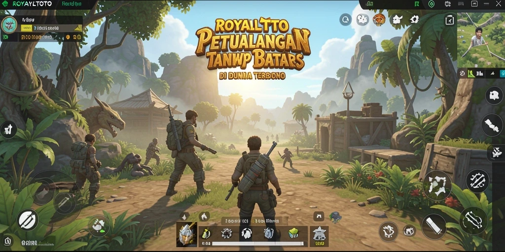 Tampilan gameplay Open World yang mendebarkan di ROYALTOTO.