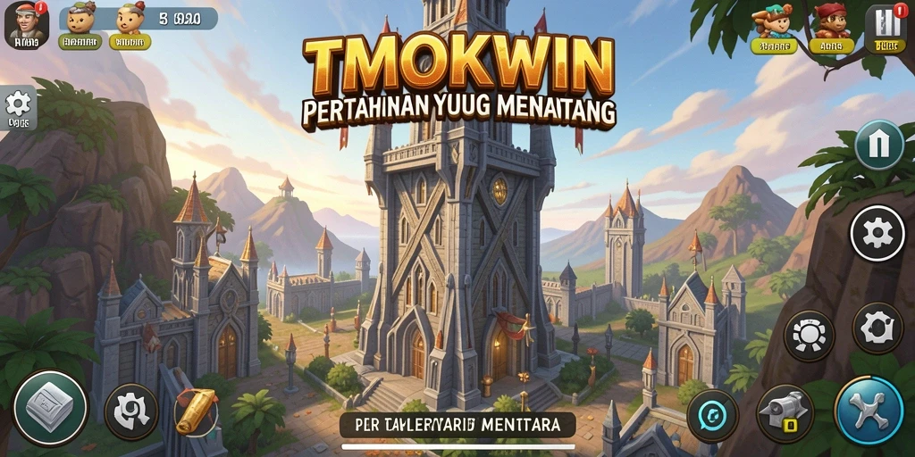 Tampilan gameplay TMOKWIN yang menegangkan dan strategis.